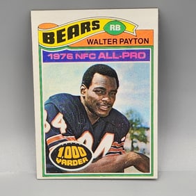 1977 Topps Walter Payton #360 HOF 2nd Year