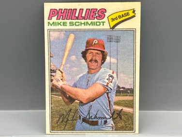 1977 Topps Cloth Mike Schmidt #41
