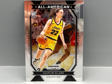 2024 Panini Prizm Draft Picks Caitlin Clark All American RC #23