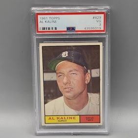 1961 Topps Al Kaline #429 PSA 3 HOF