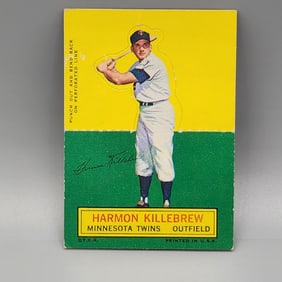 1964 Topps Stand Up Harmon Killebrew HOF - Short Print - One of The Keys To The Set