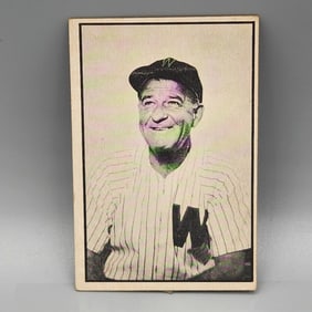1953 Bowman Black and White Bucky Harris #46 HOF