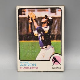 1973 Topps Hank Aaron #100 HOF