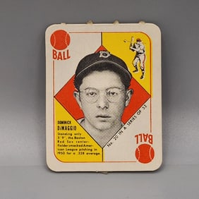 1951 Topps Red Back Dom Dimaggio #20