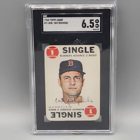 1968 Topps Game Carl Yastrzemski #3 SGC 6.5 HOF