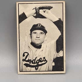 1953 Bowman Black and White Preacher Roe #26