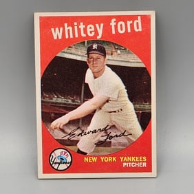 1959 Topps Whitey Ford #430 HOF