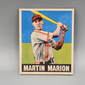 1948 Leaf Marty Marion #97 Rookie Centered