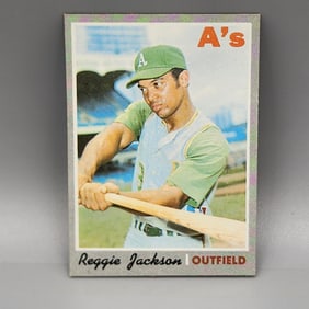 1970 Topps Reggie Jackson #140 HOF 2nd Year