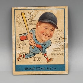 1938 Goudey Heads Up Jimmie Foxx #273 HOF