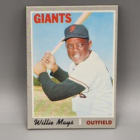 1970 Topps Willie Mays #600 HOF