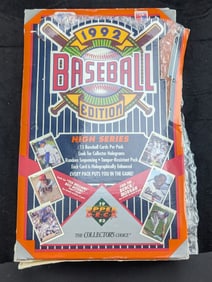 1992 Upper Deck Baseball Cards loose in box
