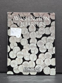 H.E. Harris Washington Quarter Album 47 coins