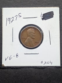 1927-S Lincoln Wheat Cent