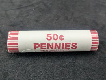 (50) 2009-D Lincoln Cents Rail Splitter