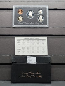 1995-S Silver US Mint Proof Set