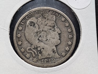 1912-D Barber Half Dollar