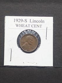 1929-S Lincoln Wheat Cent