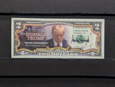 Donald Trump $2 Novelty Note