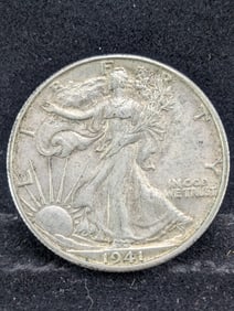 1941-D Walking Liberty Half Dollar