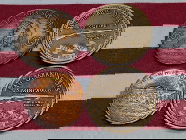 (4) Commemorative Tokens White House Seal of the United States President, Little Miss Sure Shot