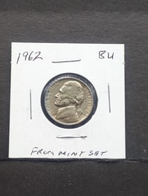 1962 Jefferson Nickel