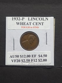 1932-P Lincoln Wheat Cent
