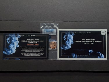 2019 W West Point Special Edition Proof Lincoln Penny