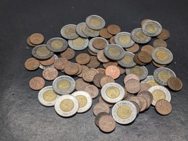 Lot of Canadian Coins $ 51.10 Face Value