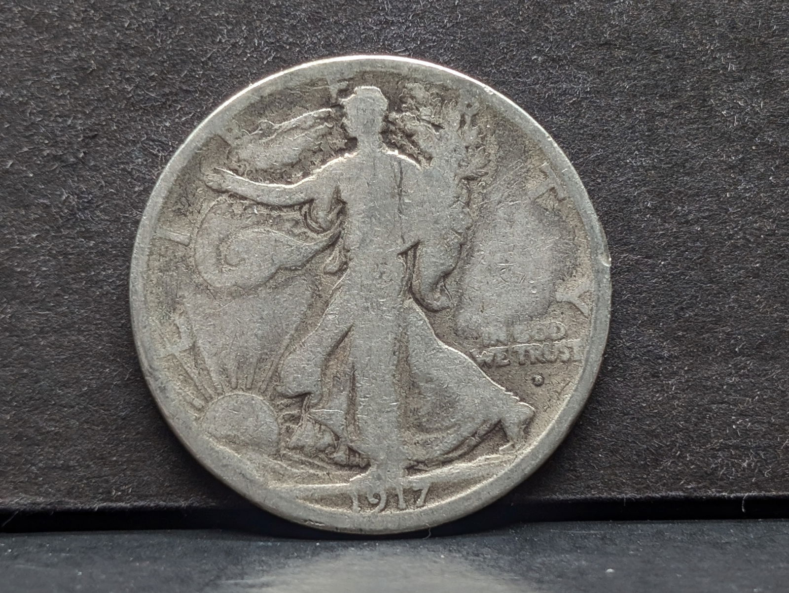 1917-D Walking Liberty Half Dollar  Obverse (1 of 2)