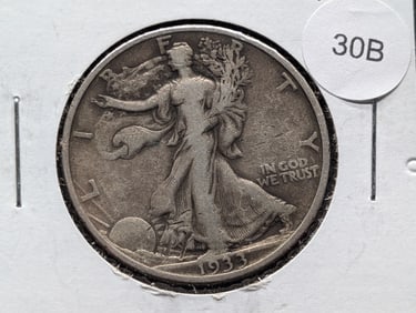 1933-S Walking Liberty Half Dollar