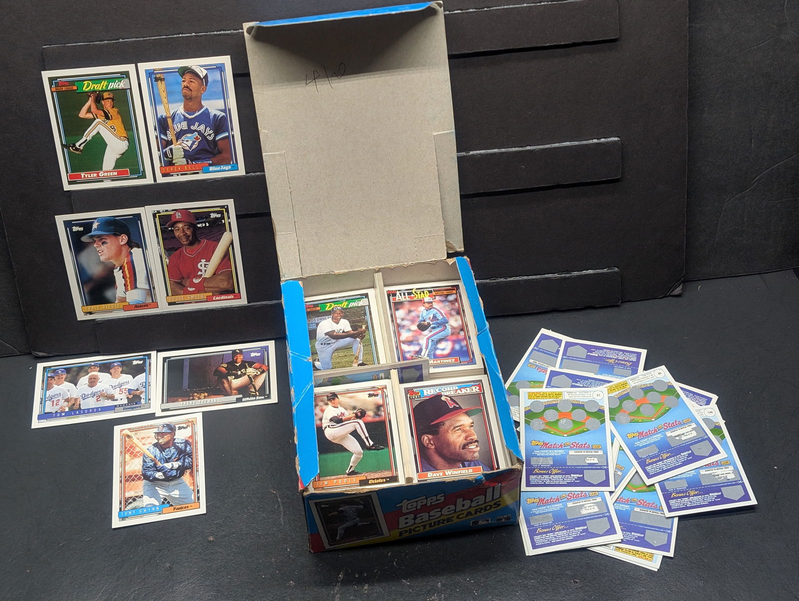 1992 Topps Baseball Picture Cards  all opened (1 of 6)