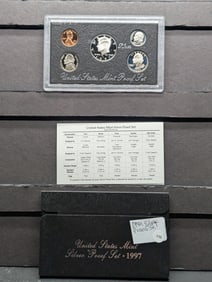 1997-S Silver US Mint Proof Set