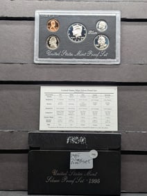 1995-S Silver US Mint Proof Set