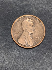 1909, First Year, Lincoln Wheat Penny, 116 Years Old