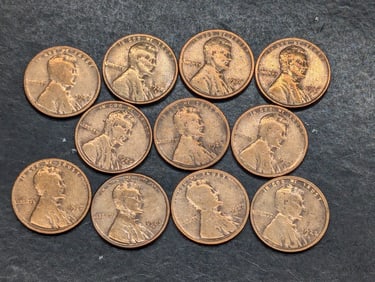 11 Old Wheaties, $22 Price Guide, 1912-1928