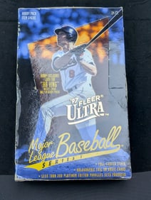 1997 Fleer Ultra Hobby Pack Box All packages have been opened and searched