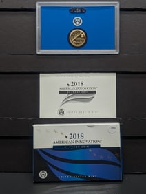 2018-S US Mint American Innovation $1 Proof Coin. OGP/COA