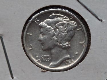 1935 P Mercury Dime