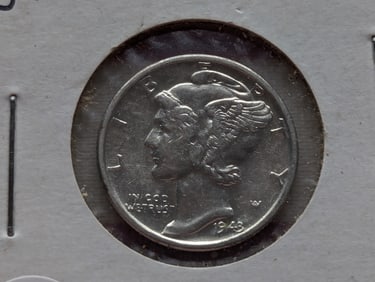 1943 S Mercury Dime