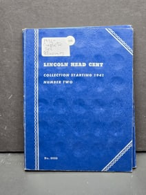 Whitman Lincoln Cent Album 88 Coins