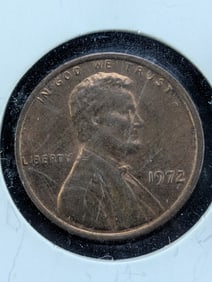 1972-P Lincoln Memorial Cent Double Die