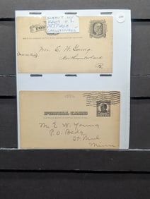 Sleeve Of U.S. Postage Cards & Covers