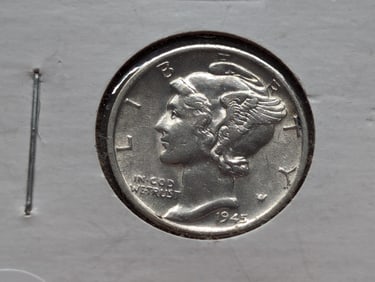 1945 D Mercury Dime