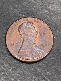 1987-Rim Error, Lincoln Penny