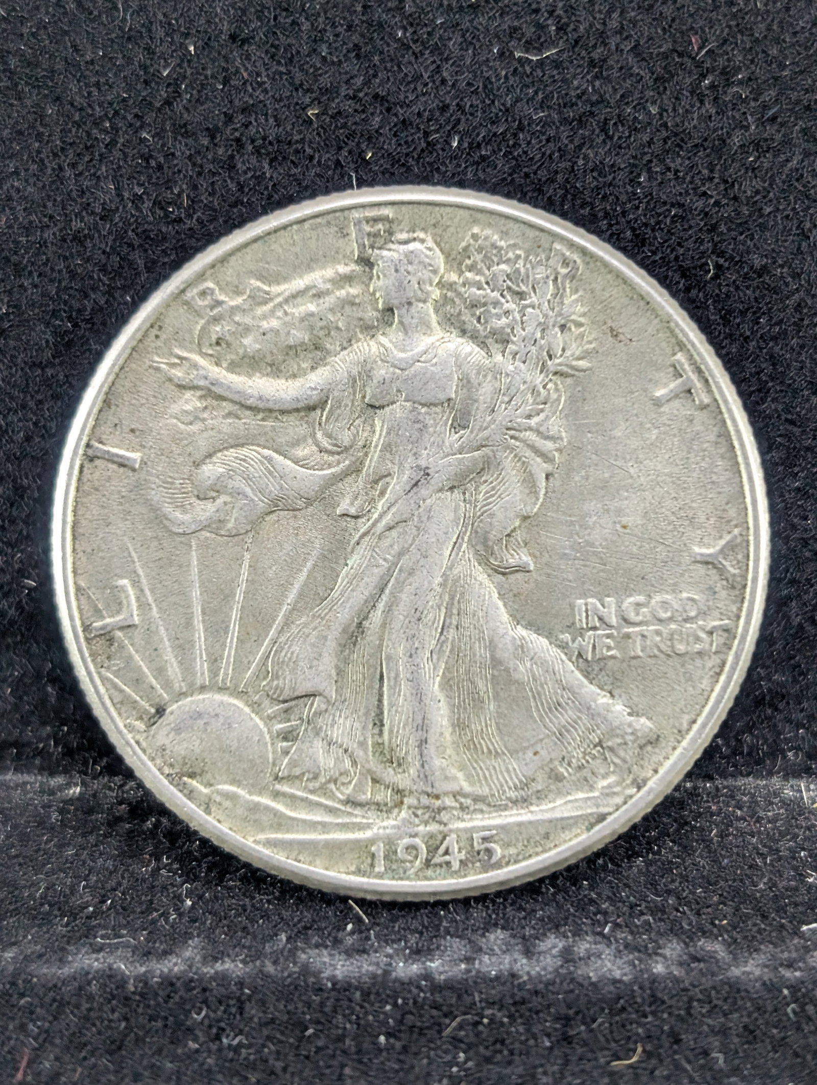1945 Walking Liberty Half Dollar: 1945 Walking Liberty Half Dollar