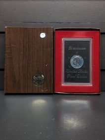 1973-S Proof Silver Ike Dollar. OGP