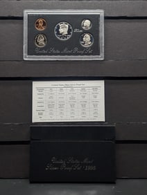 1995-S US Silver Proof Set in OGP w/ COA