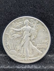 1943-D Walking Liberty Half Dollar