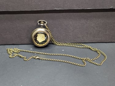 President Trump Pocket Watch, New, Works Great
